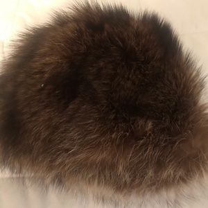 Beautiful Soft Brown Fox hat size small